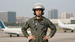 Pilot testând o franciză fără expunere totală.